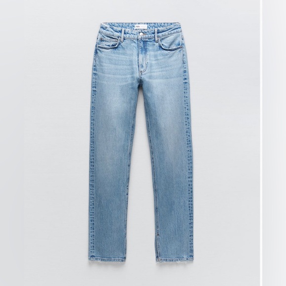 Zara jeans split leg size 26 - Picture 1 of 7